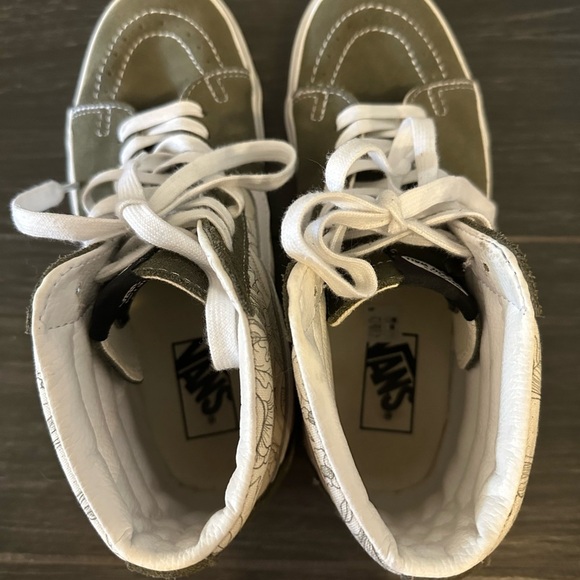 Vans High-Top Suede Sneakers Size 9 - Picture 6 of 7